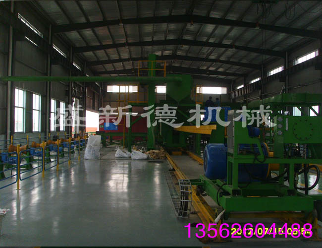 鋼管內(nèi)壁拋丸清理機